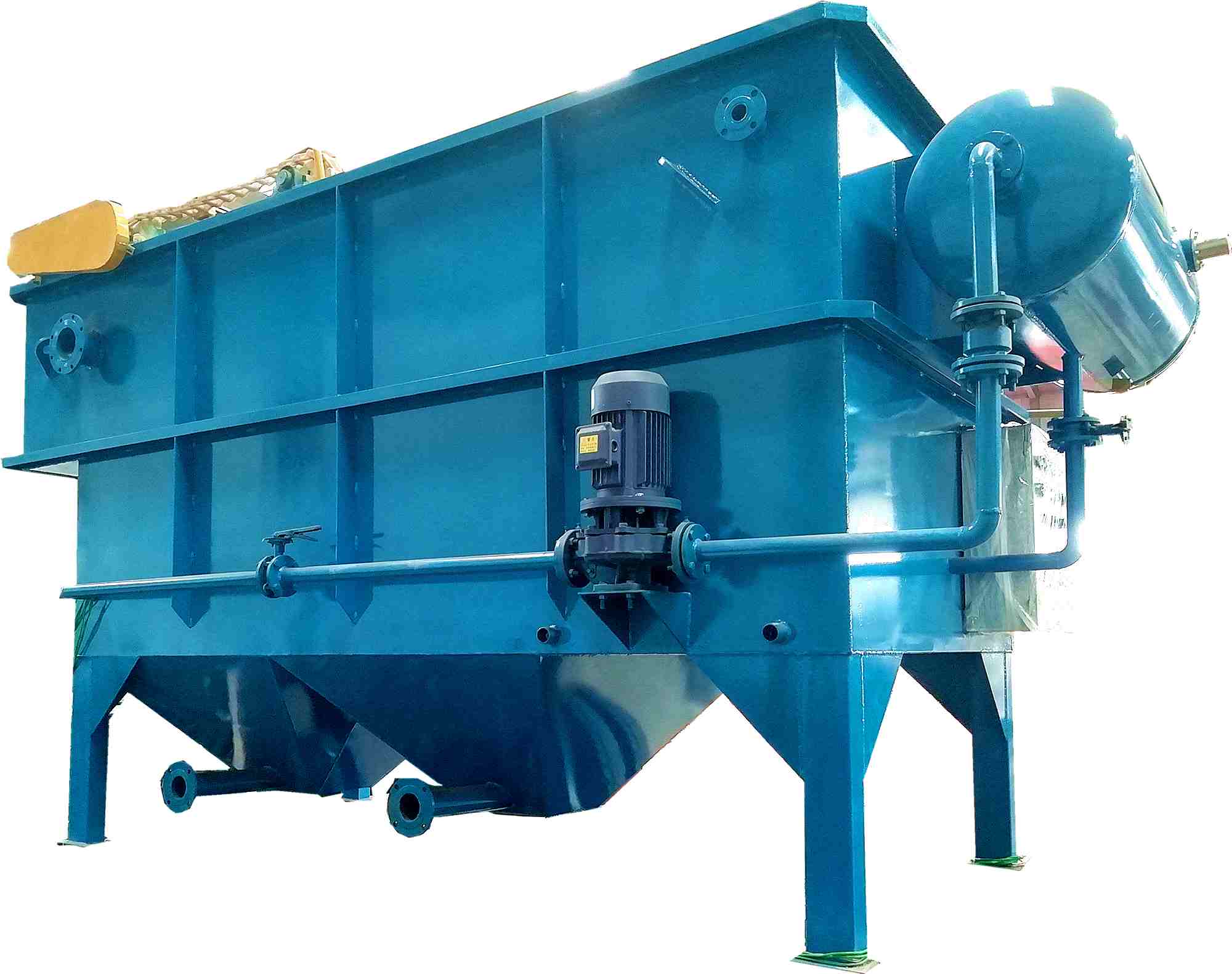 溶氣氣浮機運行過程中出現(xiàn)異常震動現(xiàn)象，2種方法幫你解決！2